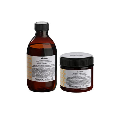 Davines Alchemic Golden Shampoo and Conditioner Set - North Authentic