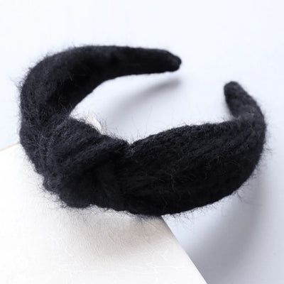 Knitted Wool Knot Headband - North Authentic
