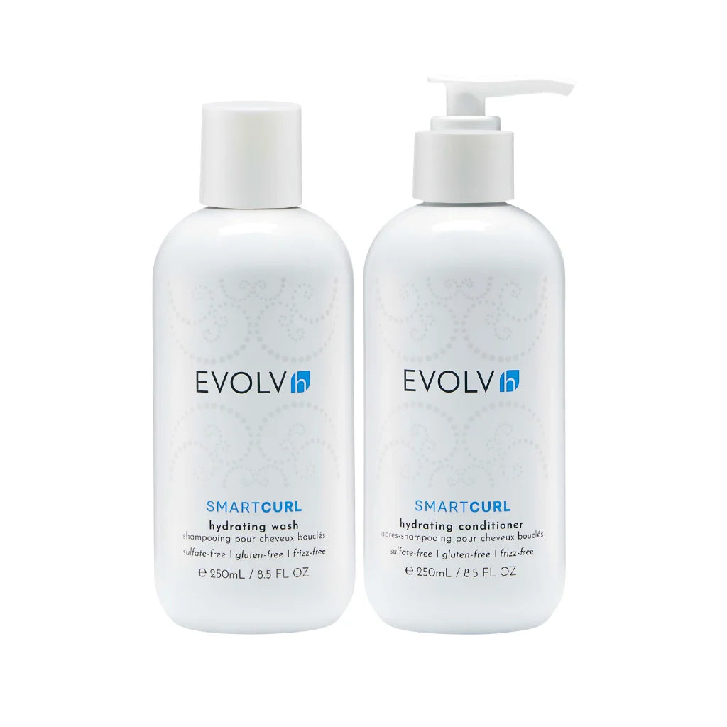Evolvh Smart Curl Hydrating Shampoo & Conditioner Set - North Authentic