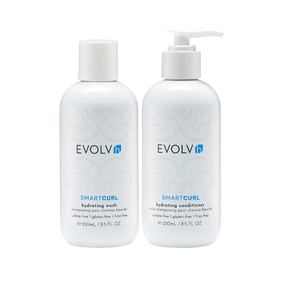 Evolvh Smart Curl Hydrating Shampoo & Conditioner Set - North Authentic