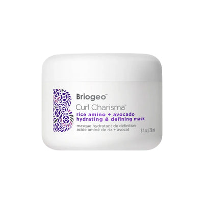 Briogeo Curl Charisma Defining Mask is a weekly protein-free curl-enhancing hair mask proven to increase hair moisture after two uses.* 3x award winner!  ShopNorthAuthentic