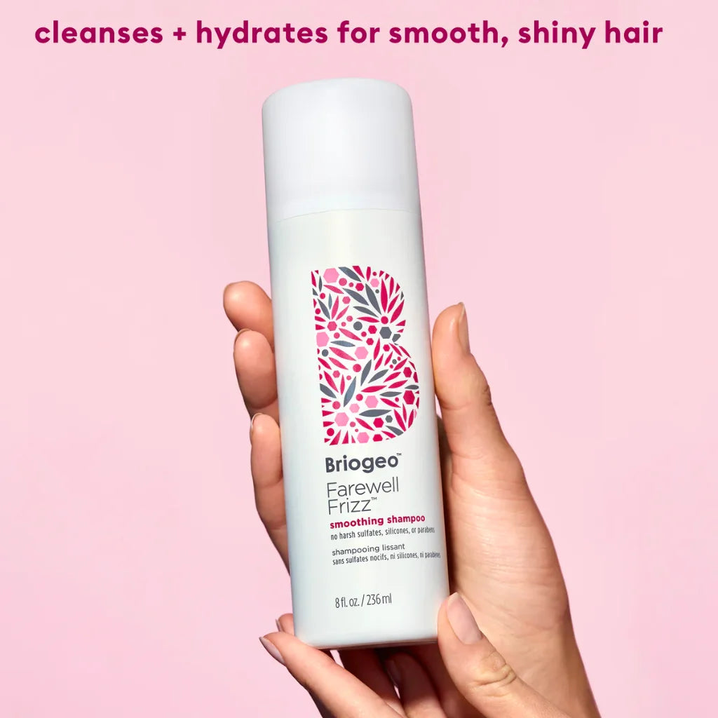 Briogeo Farewell Frizz Smoothing Shampoo is a frizz-fighting, sulfate-free shampoo that smooths strands and adds shine to hair. ShopNorthAuthentic (5)