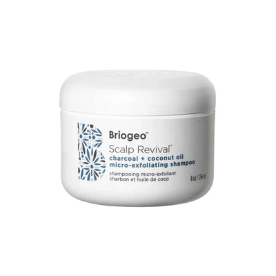 Briogeo Scalp Revival Micro-Exfoliating Shampoo, a weekly scalp scrub that is clinically shown to reduce up to 82% of dry scalp flaking after one use*. shopnorthauthentic