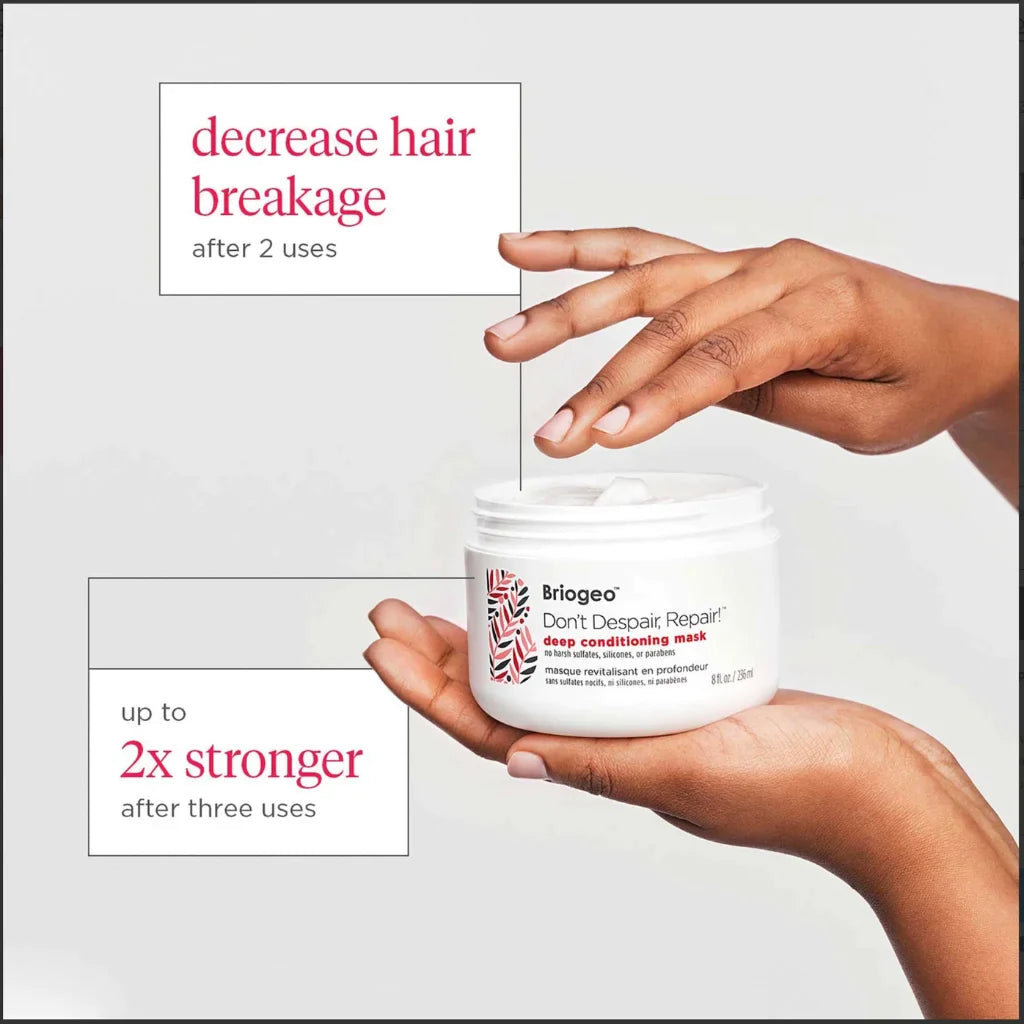 Briogeo Don’t Despair, Repair! Deep Conditioning Mask, weekly deep conditioning mask that balances protein and moisture to strengthen and repair dry, damaged hair. shopnorthauthentic (2)