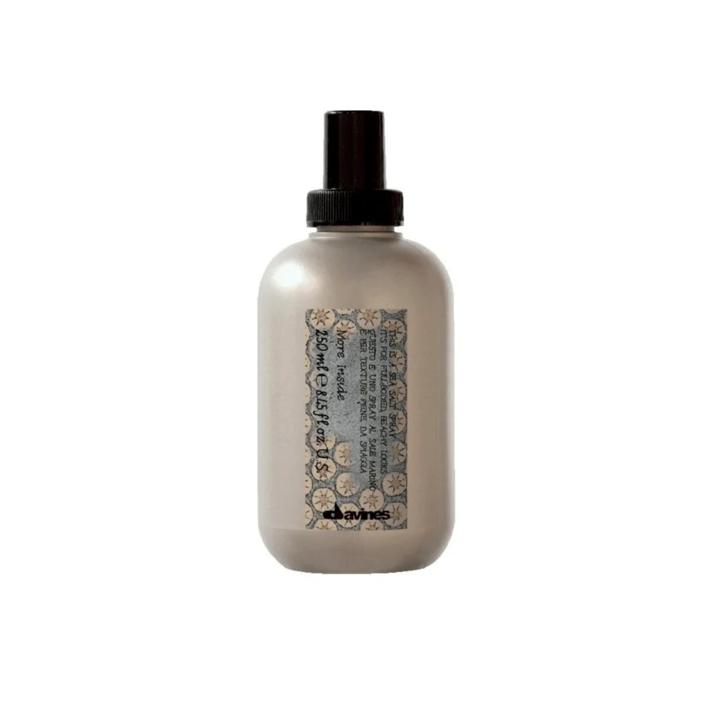 Davines Sea Salt Spray 250ml ShopNorthAuthentic sea salt spray on hair (1)