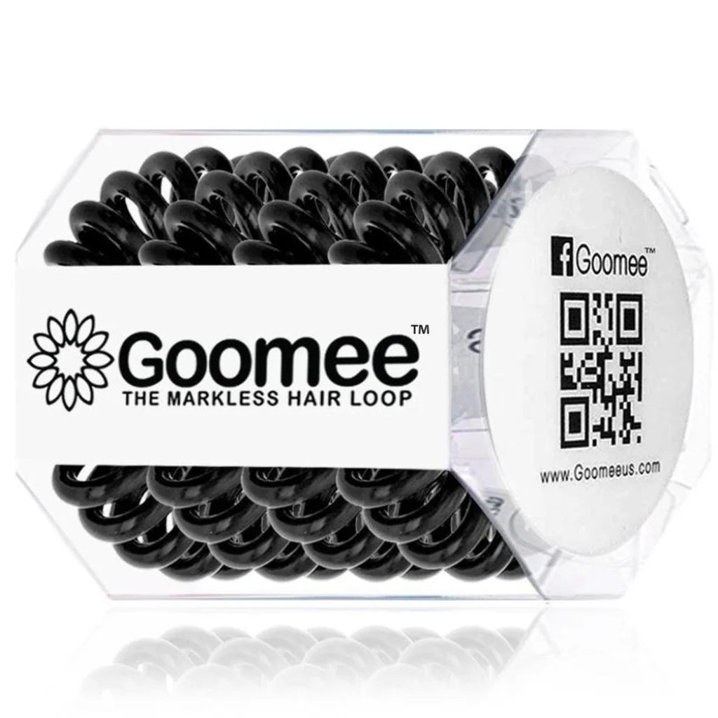 The Goomee Markless Hair Loop is your go-to hair tie, protecting from hair breakage and stress fractures. Use these coil hair ties to protect the long-term health of your hair (2)