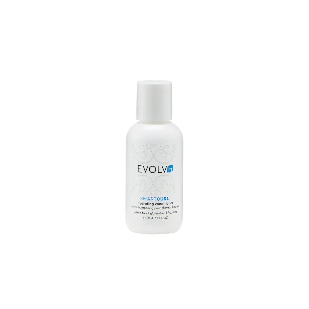 Evolvh SmartCurl Hydrating Conditioner 2 oz travel size ShopNorthAuthentic best curly hair shampoo and conditioner