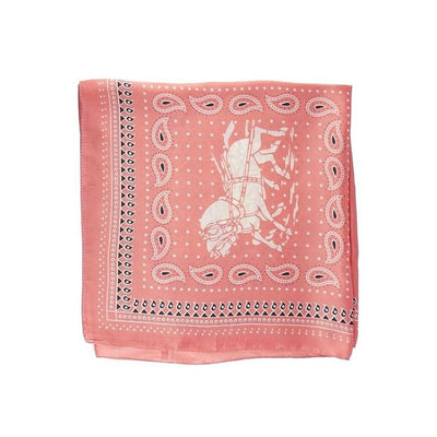 MARKDOWN-Home On The Range Coral Scarf-Scarves-ShopNorthAuthentic